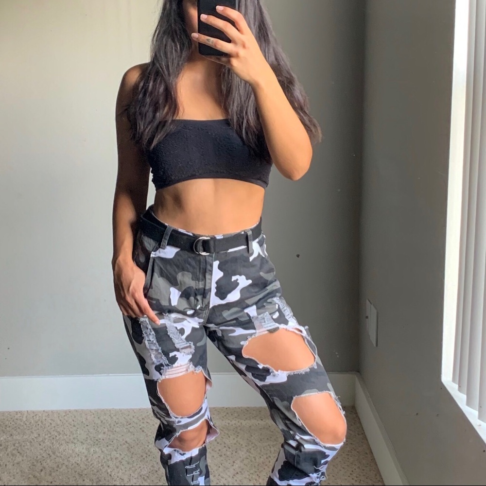 Fashion Nova Camo pants
